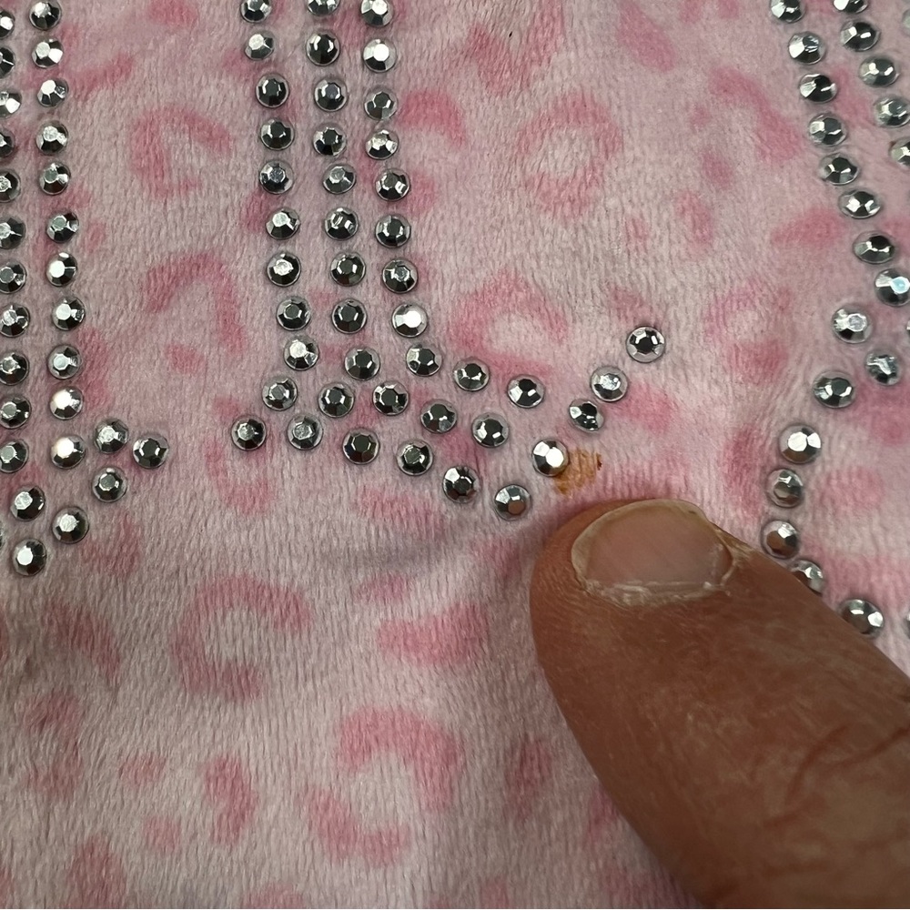 Juicy Couture Sleepwear Women’s Top Crew Neck  Sz. Medium Pink L030223 - Picture 3 of 6